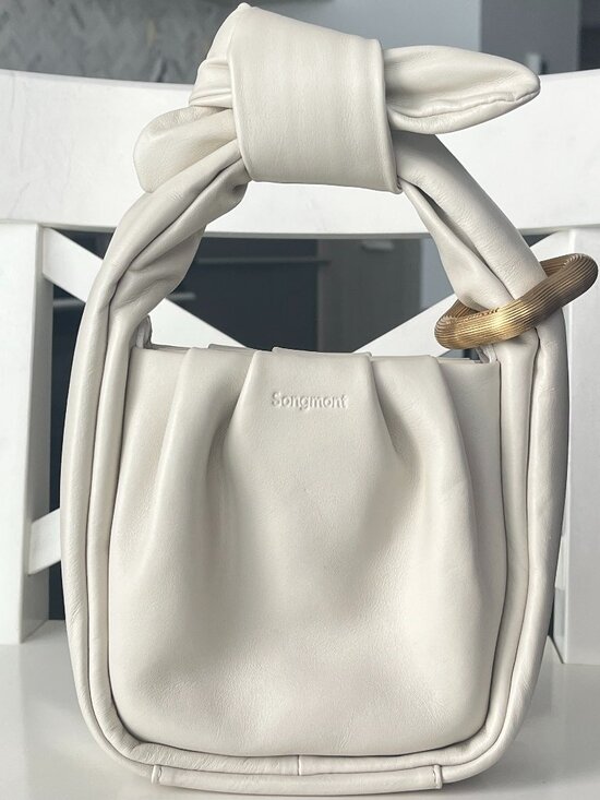 Songmont Handbags - Songmont Small Wonton Bag in Cream